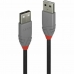 USB kabel LINDY 36692 1 m Crna