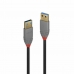 Kabelis Micro USB LINDY 36750 Melns 50 cm