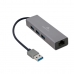 Adapter USB C naar VGA GEMBIRD A-AMU3-LAN-01