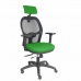 Kancelárska stolička s podhlavníkom P&C B3DRPCR zelená
