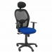Office Chair with Headrest Alocén P&C B10CRNC Blue