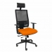 Krzesło Biurowe z Zagłówkiem P&C B10CRPC Pomarańczowy