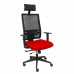 Kancelářská židle s opěrkou hlavky P&C B10CRPC Červený