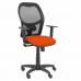 Krzesło Biurowe P&C 5B10CRN Z podłokietnikami Ciemnopomarańczowy Pomarańczowy