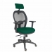 Cadeira de escritório com apoio para a cabeça P&C B3DRPCR Verde-escuro