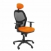 Biroja krēsls ar galvas atbalstu Jorquera malla P&C SNSPNAC Oranžs
