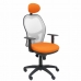 Kancelárska stolička s podhlavníkom Jorquera  P&C ALI308C Oranžová