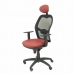 Офисный стул с изголовьем Jorquera malla P&C NSPGRAC Тёмно Бордовый