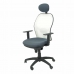 Cadeira de escritório com apoio para a cabeça Jorquera P&C ALI600C Cinzento Cinzento escuro