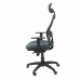 Kancelářská židle s opěrkou hlavky Jorquera P&C ALI600C Šedý Tmavě šedá