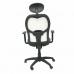 Ofiso kėdė su atrama galvai Jorquera P&C ALI600C Pilka Tamsiai pilka