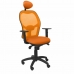 Ofiso kėdė su atrama galvai Jorquera P&C ALI308C Oranžinė