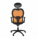 Biroja krēsls ar galvas atbalstu Jorquera P&C ALI840C Melns