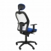 Irodai szék fejtámlával Jorquera  P&C ALI229C Kék