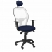Biroja krēsls ar galvas atbalstu Jorquera  P&C ALI200C Zils Tumši Zils