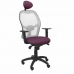 Kancelářská židle s opěrkou hlavky Jorquera P&C ALI760C Fialový