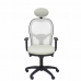 Cadeira de escritório com apoio para a cabeça Jorquera P&C BALI40C Cinzento Cinzento claro