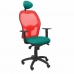 Office Chair with Headrest Jorquera P&C BALI39C Turquoise