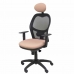 Krzesło Biurowe z Zagłówkiem Jorquera P&C ALI710C Różowy