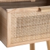 Console HONEY Natural Paolownia wood MDF Wood 80 x 40 x 78 cm