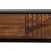 Console ABNER Marron Noir Métal Fer Bois de manguier 110 x 40 x 76 cm