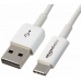 Kábel Micro USB Amazon Basics Fehér (Felújított A)
