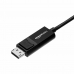 DisplayPort-kaapeli Amazon Basics UTC-DP-B-L (Kunnostetut Tuotteet A)