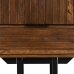 Nightstand ABNER Brown Black Iron Mango wood 40 x 40 x 50 cm