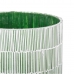 Подсвечник Зеленый Стеклянный Цемент 13 x 13 x 20 cm