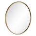 Nástěnné zrcadlo Zlatá Sklo Železo 76 x 3 x 76 cm