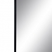 Sienas spogulis Melns Alumīnijs Stikls 76 x 3 x 101 cm