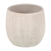 Vaso Crema Ceramica Sabbia 18 x 18 x 17,5 cm