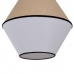 Loftslampe Hvid Sort Natur Jern Plastik 220-240 V 32 x 16 x 26 cm