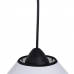 Deckenlampe Weiß Schwarz natürlich Eisen Kunststoff 220-240 V 30 x 30 x 25 cm