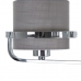 Deckenlampe Grau Silberfarben Leinen Metall Eisen 220-240 V 52 x 50 x 44,5 cm
