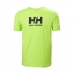 Kortarmet T-skjorte til Menn LOGO Helly Hansen 33979 395 Grønn
