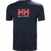 Pánské tričko s krátkým rukávem LOGO Helly Hansen 33979 597 Námořnický Modrý