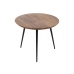 Set of 3 tables Wood Metal Iron Acacia 50 x 50 x 45 cm