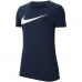 Dámské tričko s krátkým rukávem DF PARK20 SS TEE CW6967 Nike Námořnický Modrý