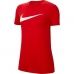 Dámské tričko s krátkým rukávem Nike SS TEE CW6967 657  Červený