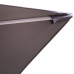 Sunshade Thais 300 x 400 cm Grey Aluminium