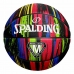 Krepšinio kamuolys Spalding Marble Series Juoda 7