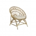 Градинско кресло DKD Home Decor Бял Кафяв 75 x 50 x 90 cm 80 x 66 x 89 cm 84 x 70 x 90 cm