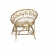 Садовое кресло DKD Home Decor Белый Коричневый 75 x 50 x 90 cm 80 x 66 x 89 cm 84 x 70 x 90 cm