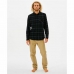 Men’s Long Sleeve Shirt Rip Curl Checked in Flannel Franela Black