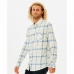 Vyriški marškiniai su ilgomis rankovėmis Rip Curl Checked in Flannel Franela Balta