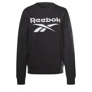 zebra Blot Peer Sweaters uden Hætte til Kvinder Reebok Identity Logo W | Køb til engros pris