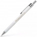 Pencil Lead Holder Faber-Castell TK-Fine 2317 White 0,7 mm (10 Units)