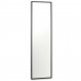Sienas spogulis Melns Koks MDF 40 x 142,5 x 3 cm (2 gb.)