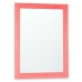 Wall mirror 60 x 80 cm MDF Wood Pink (2 Units)